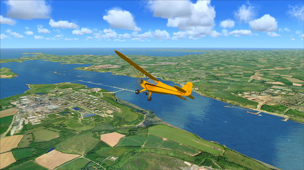 Скриншот из FSX: Steam Edition - VFR Real Scenery Vol. 3 (Wales &amp; SW England)