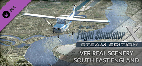 FSX: Steam Edition - VFR Real Scenery Vol. 1 (SE England) cover art