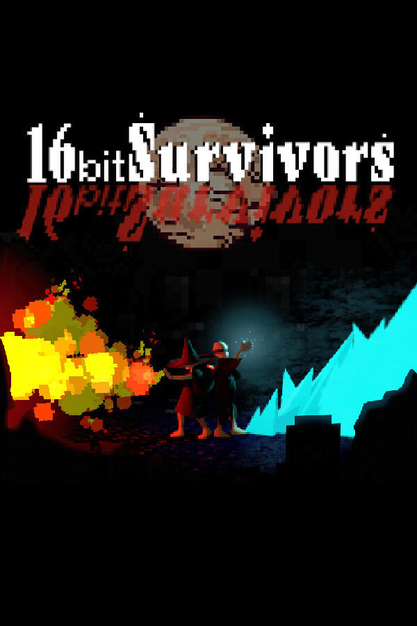 Steam portrait for 16BitSurvivors.