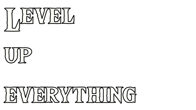 Level up Everything! Logo
