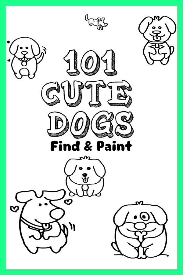 101 Cute Dogs: Find & Paint for steam