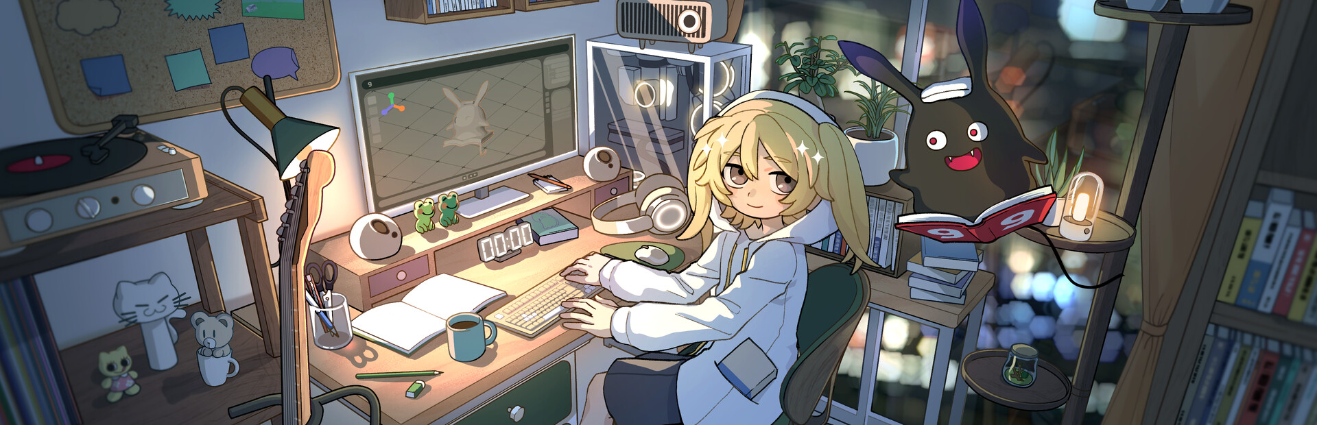 gogh: Focus with Your Avatar