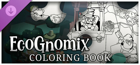 EcoGnomix - Coloring Book cover art