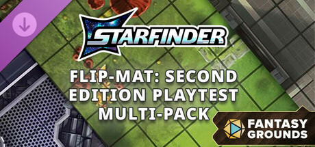 Fantasy Grounds - Starfinder Flip-Mat: Second Edition Playtest Multi-Pack cover art