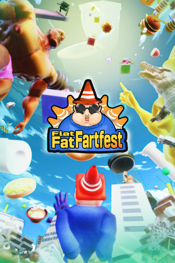 Flat Fat Fartfest for steam