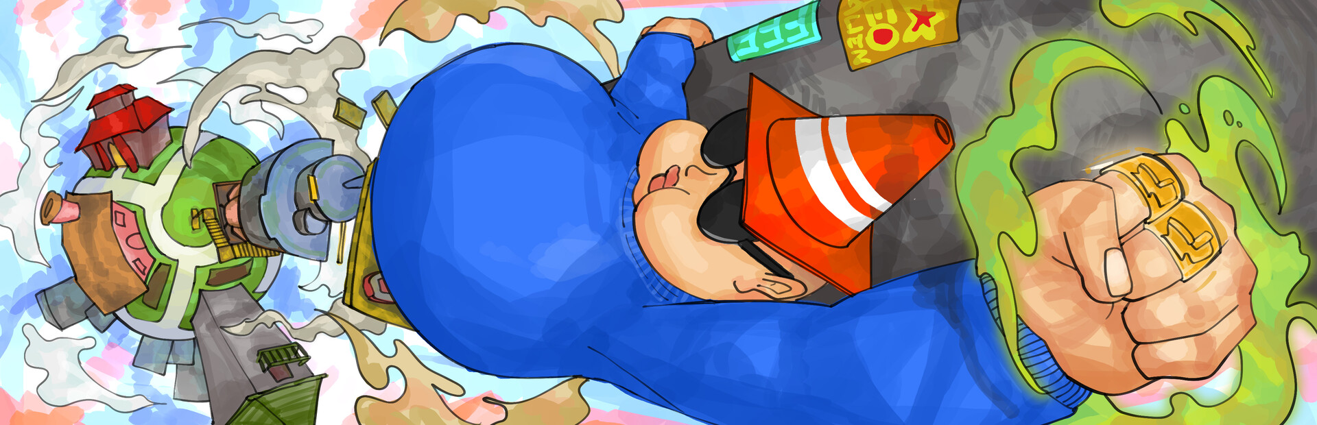 Flat Fat Fartfest Hero Image