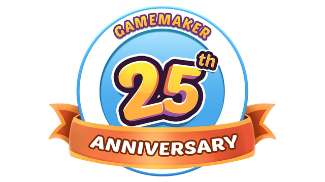 GameMaker 25th Anniversary Logo