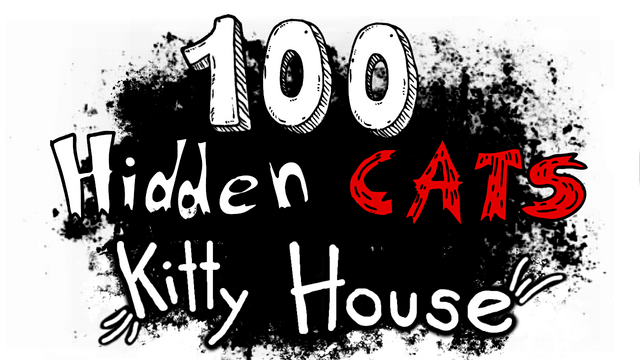 100 hidden Cats : Kitty House Logo