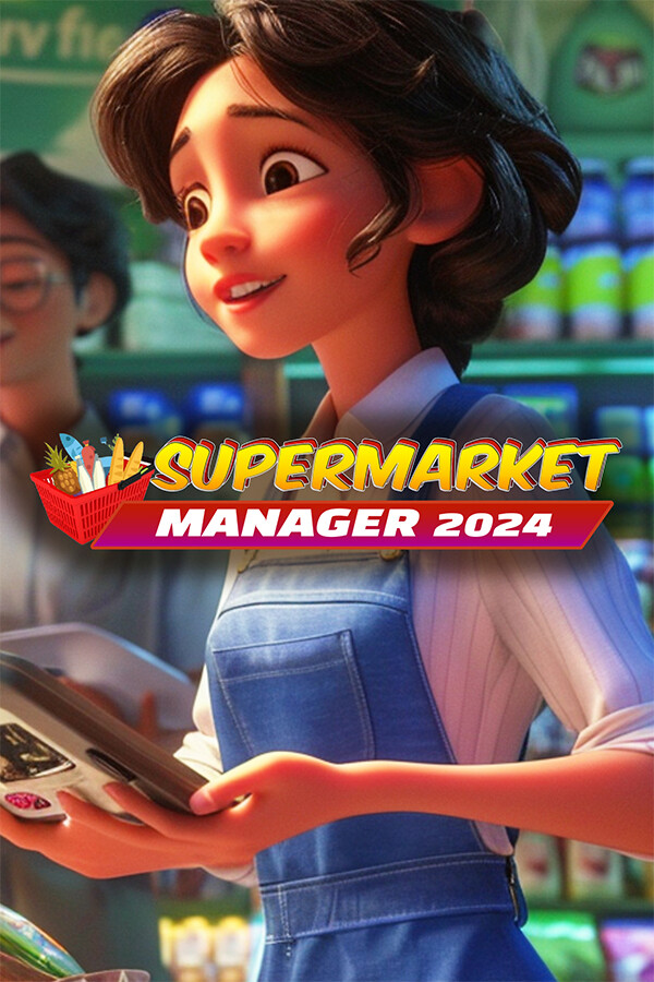Steam portrait for Supermarket Manager 2024.