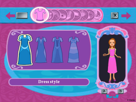Скриншот из Disney's Princess Enchanted Journey