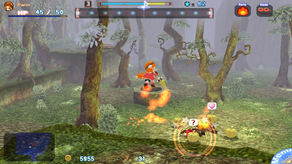 Скриншот из Gurumin: A Monstrous Adventure