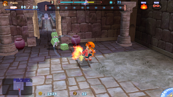 Скриншот из Gurumin: A Monstrous Adventure