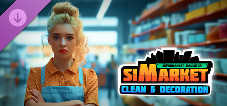 siMarket Supermarket Simulator - Clean & Decoration cover art