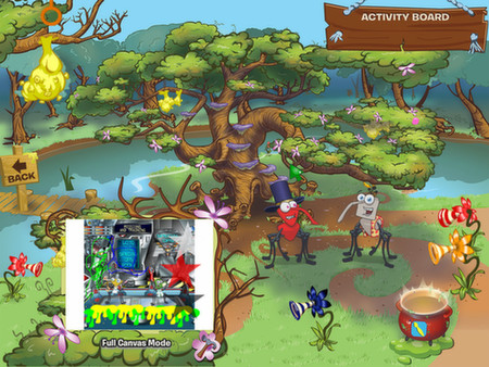Скриншот из Bin Weevils Arty Arcade