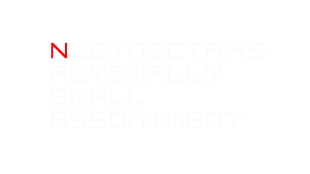 NEETNectar's Abysmally Small Assortment Logo