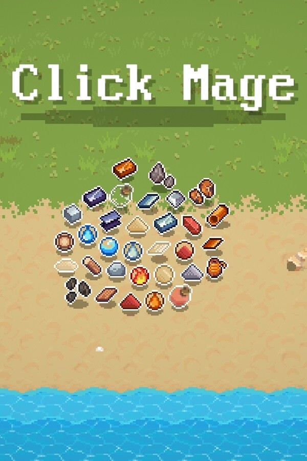 Steam portrait for Click Mage.