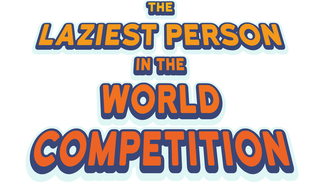 The Laziest Person In The World Competition Logo