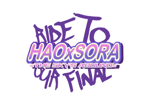 HAOxSORA =THE SKY'S ABOUND= RIDE TO OUR FINAL Logo