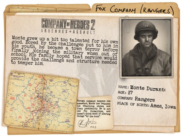 company of heroes 2 rangers
