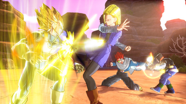 Скриншот из DRAGON BALL XENOVERSE