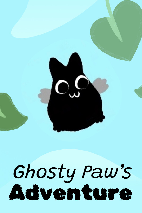 Steam portrait for Ghosty Paw’s Adventure.