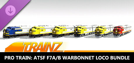 Trainz 2019 DLC - Pro Train: ATSF F7A/B Warbonnet Loco Bundle cover art