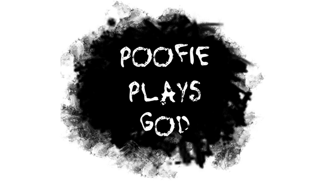 Poofie Plays God Logo