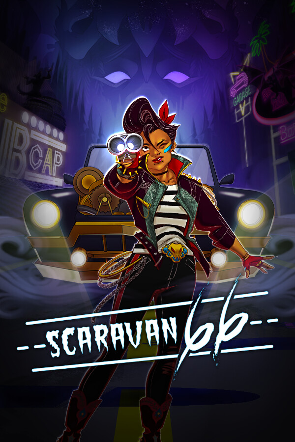 Steam portrait for Scaravan 66.