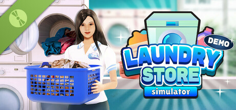 Laundry Store Simulator Demo cover art