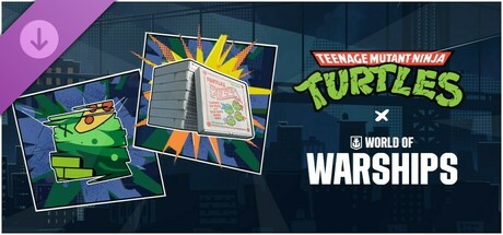 World of Warships x TMNT — Cowabunga Pack cover art