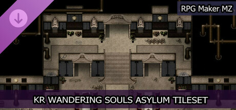 RPG Maker MZ - KR Wandering Souls Asylum Tileset cover art