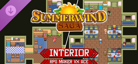 RPG Maker VX Ace - Summerwind Saga - Interior cover art