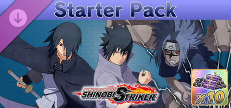 NARUTO TO BORUTO: SHINOBI STRIKER - Sasuke Uchiha Starter Pack cover art