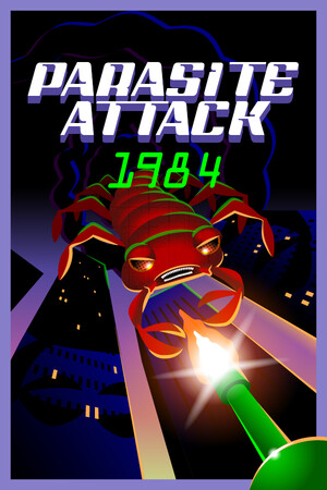 Parasite Attack 1984 game image