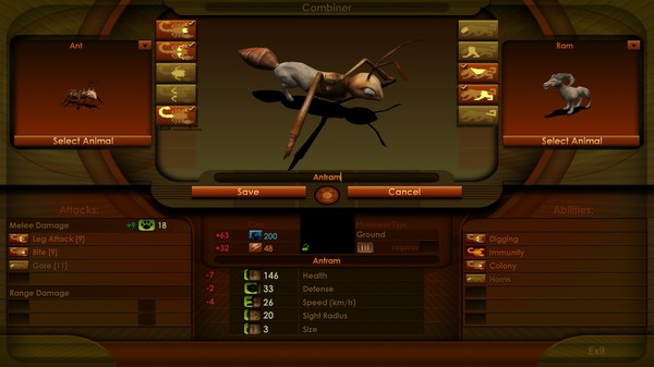 Скриншот из Impossible Creatures Скриншот из Impossible Creatures