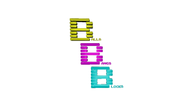 BBB: Balls Bangs Blocks Logo