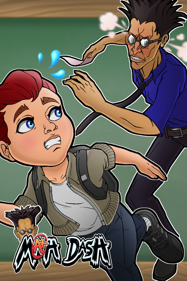 Steam portrait for Math Dash.