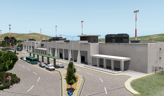Скриншот из X-Plane 10 AddOn - Aerosoft - Airport Mykonos
