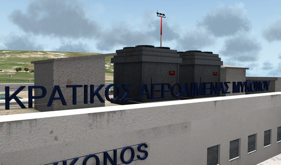 Скриншот из X-Plane 10 AddOn - Aerosoft - Airport Mykonos