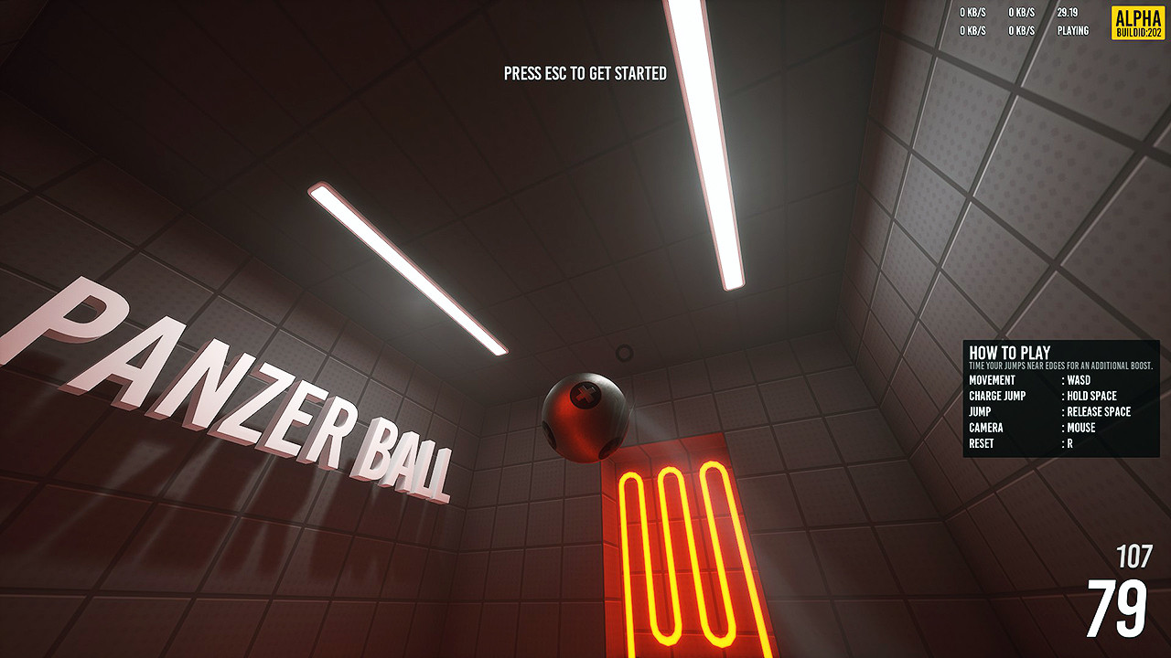 PANZER BALL screenshot