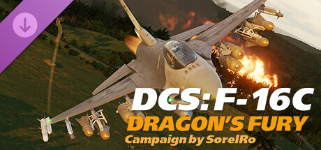 DCS: F-16C Dragon's Fury Campaign SorelRo cover art