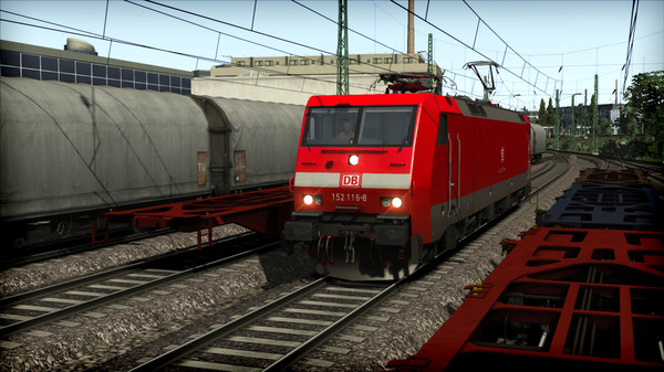 Скриншот из Train Simulator: DB BR 152 Loco Add-On