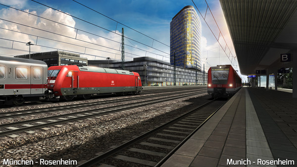 Скриншот из Train Simulator: Munich - Rosenheim Route Add-On