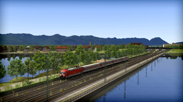 Скриншот из Train Simulator: Three Country Corner Route Add-On