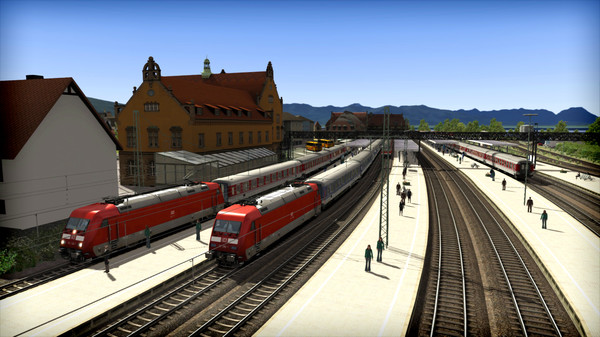 Скриншот из Train Simulator: Three Country Corner Route Add-On