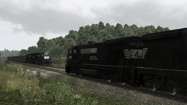 Скриншот из Train Simulator: Norfolk Southern Big 7s Loco Add-On