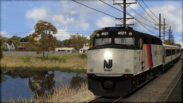 Скриншот из Train Simulator: NJ TRANSIT® F40PH -2CAT Loco Add-On