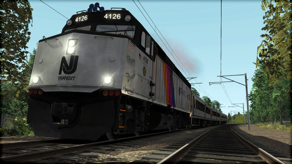 Скриншот из Train Simulator: NJ TRANSIT® F40PH -2CAT Loco Add-On