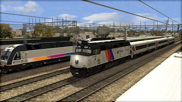 Скриншот из Train Simulator: NJ TRANSIT® F40PH -2CAT Loco Add-On