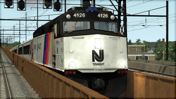 Скриншот из Train Simulator: NJ TRANSIT® F40PH -2CAT Loco Add-On